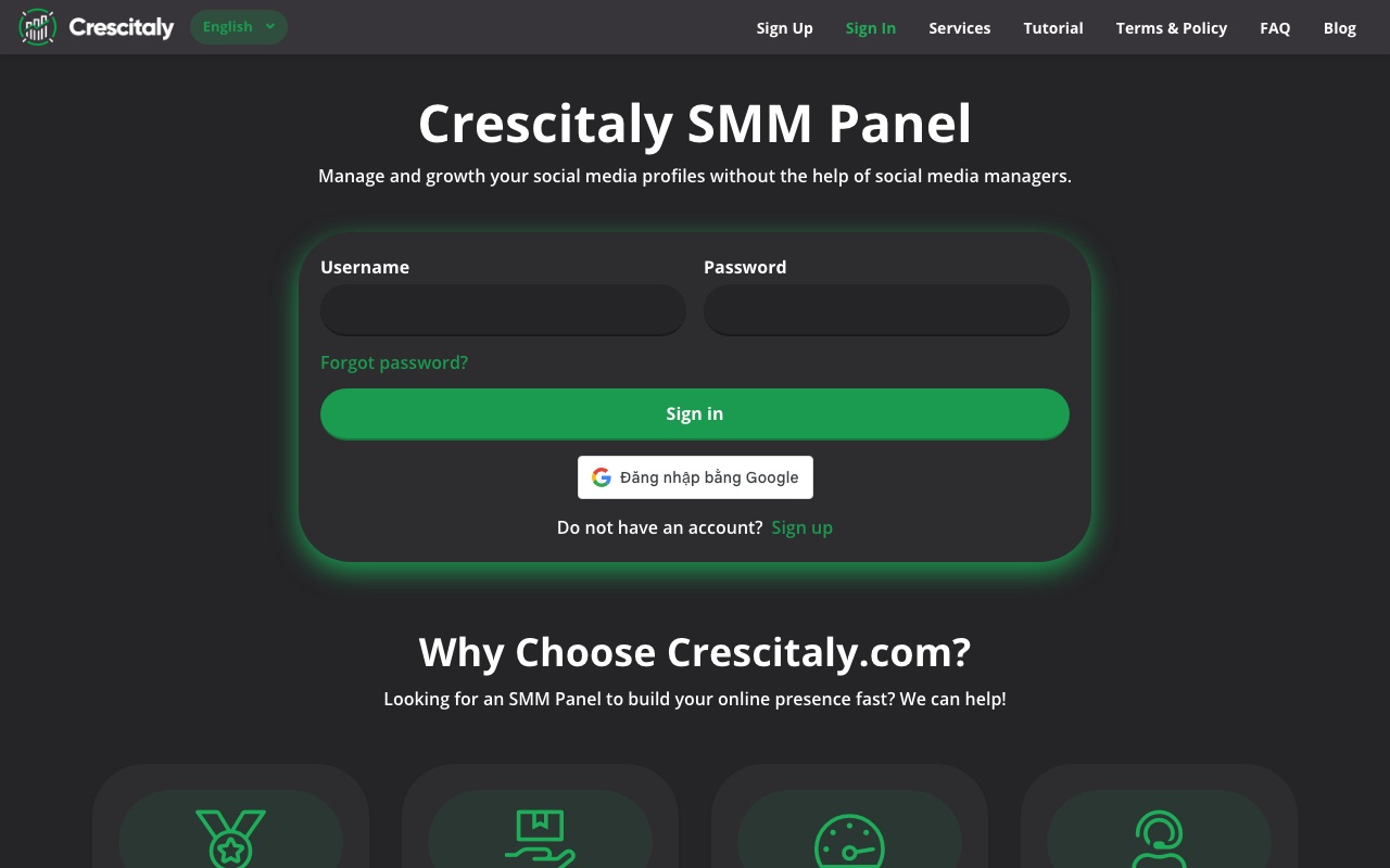 Crescitaly screenshot